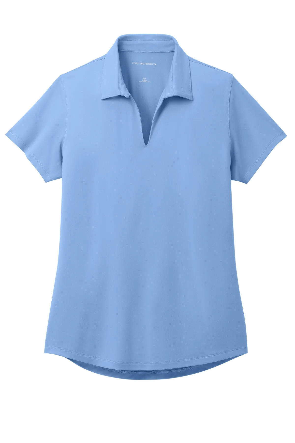 Port Authority Women's City Stretch Polo LK683 Swiss Blue