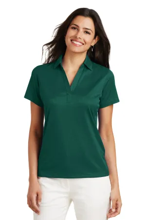 Port Authority Women's Performance Fine Jacquard Polo. L528 Green Glen