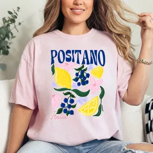 Positano Blueberry Short Sleeve T-Shirt
