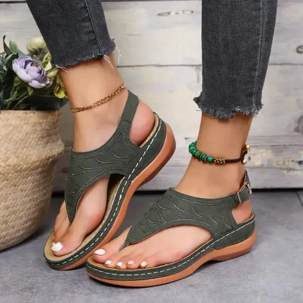 Prasiddhi® | Fashionable Leather Sandals For Summer