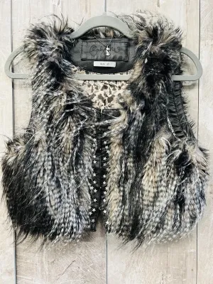 Pre-owned like new Unique Women's Graze Vest by Only, Sz 38, Fits S/M!
