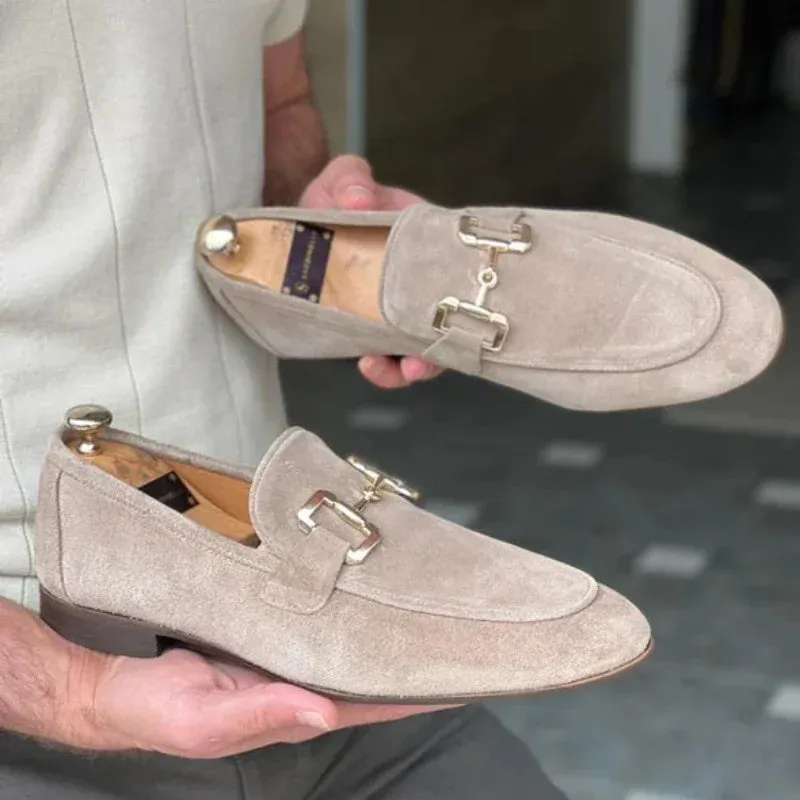 PrestigeWear Herren Loafers mit Schnalle