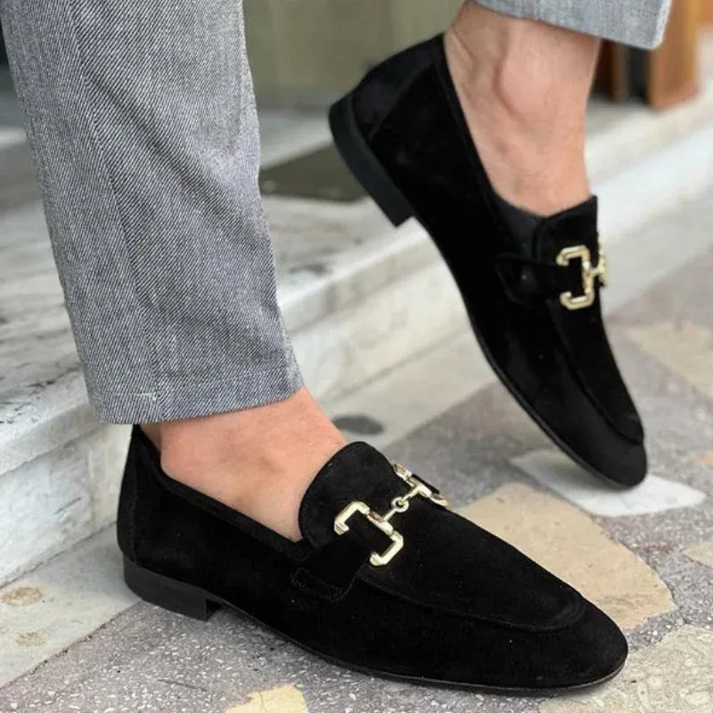 PrestigeWear Herren Loafers mit Schnalle