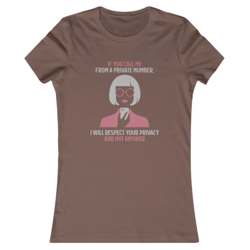 PRIVATE NUMBER (BROWN)