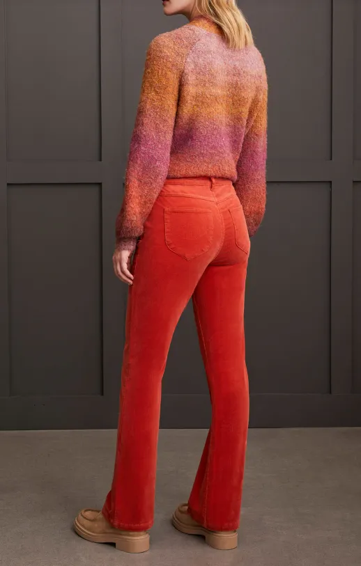 Pull On 5 Pocket Pant - Auburn
