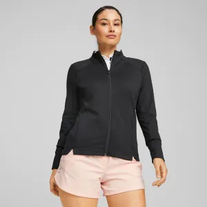 Puma Women's CLOUDSPUN Heather Full Zip Golf Jacket