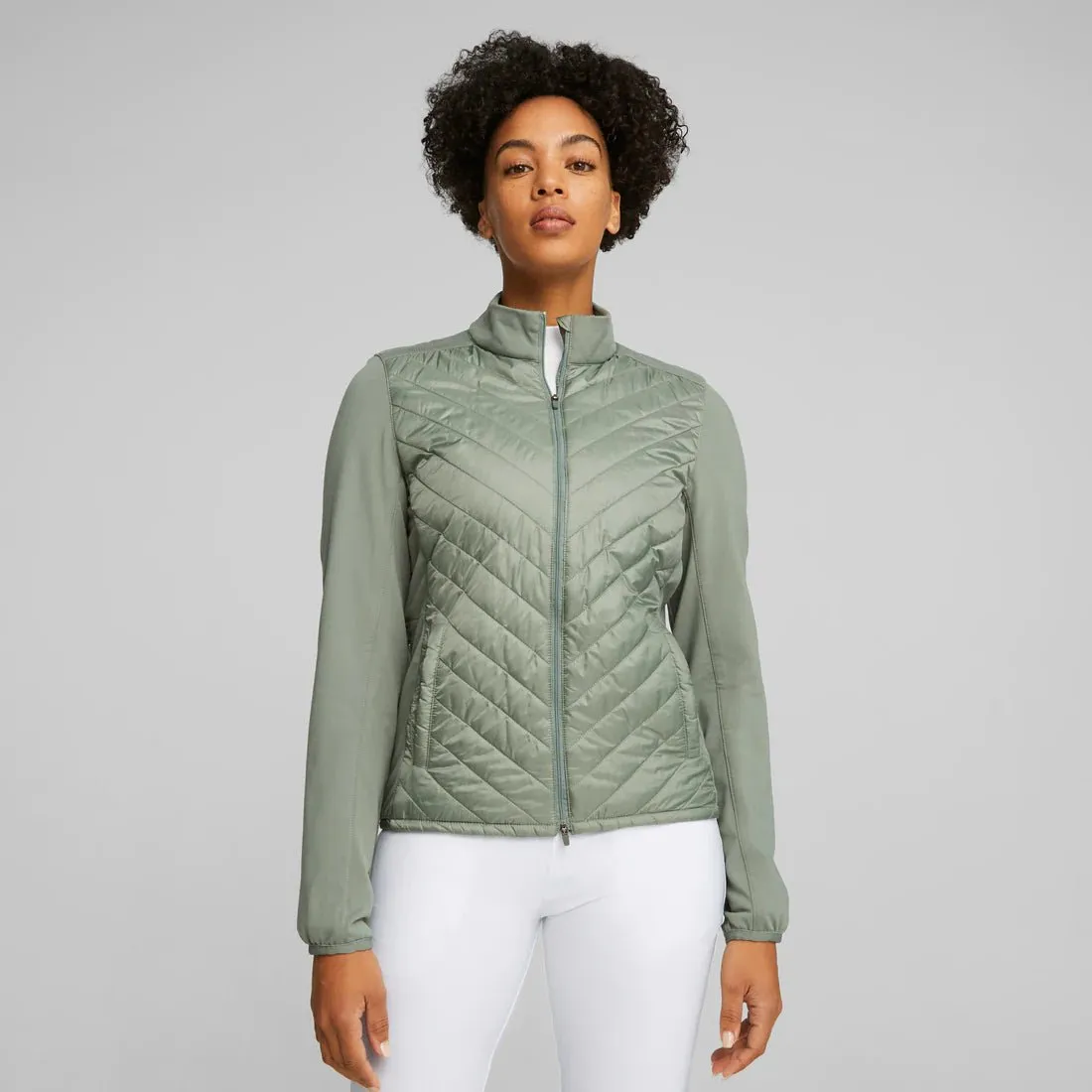Puma Women's Frost Quilted Golf Jacket