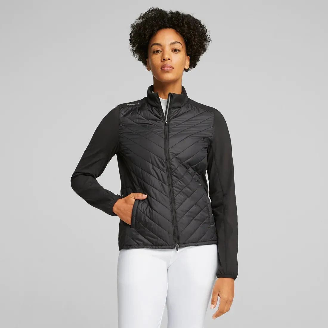 Puma Women's Frost Quilted Golf Jacket
