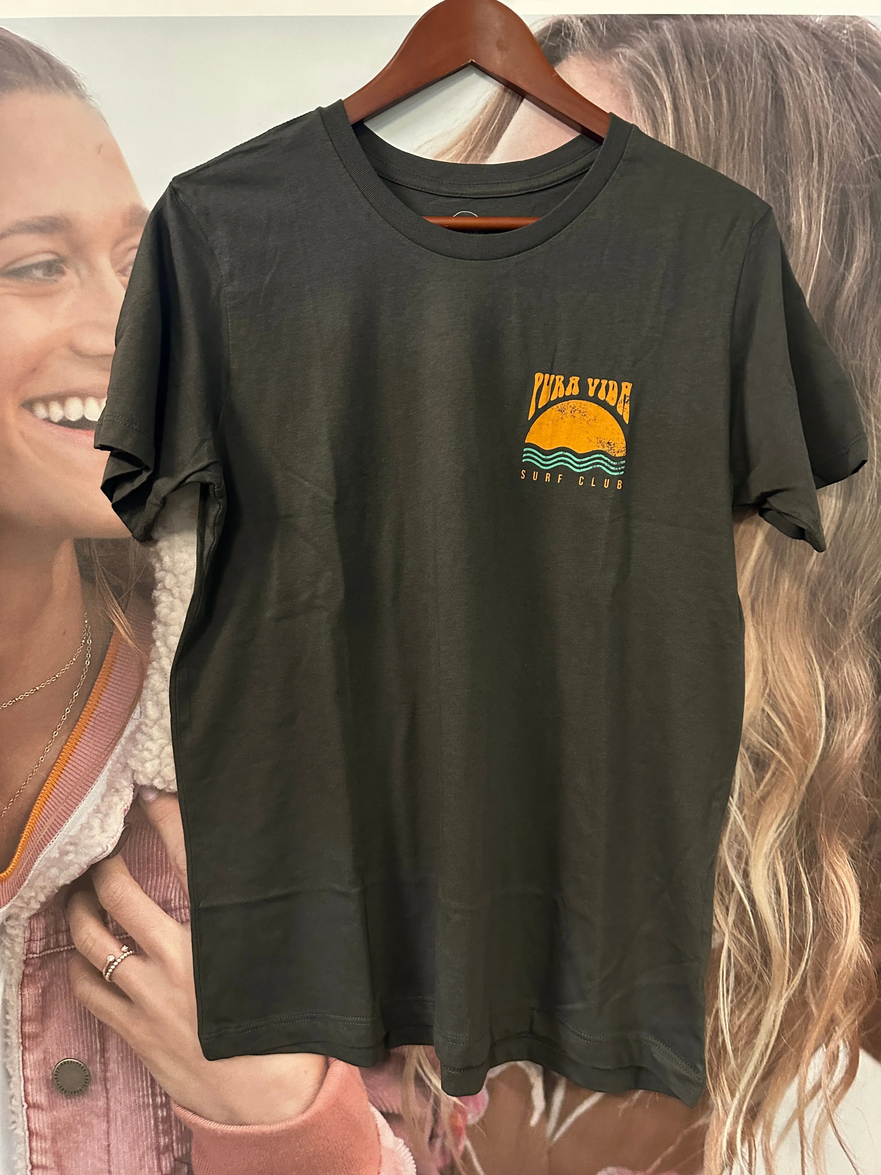 Pura Vida Womens Hippy Trippy SS Tee