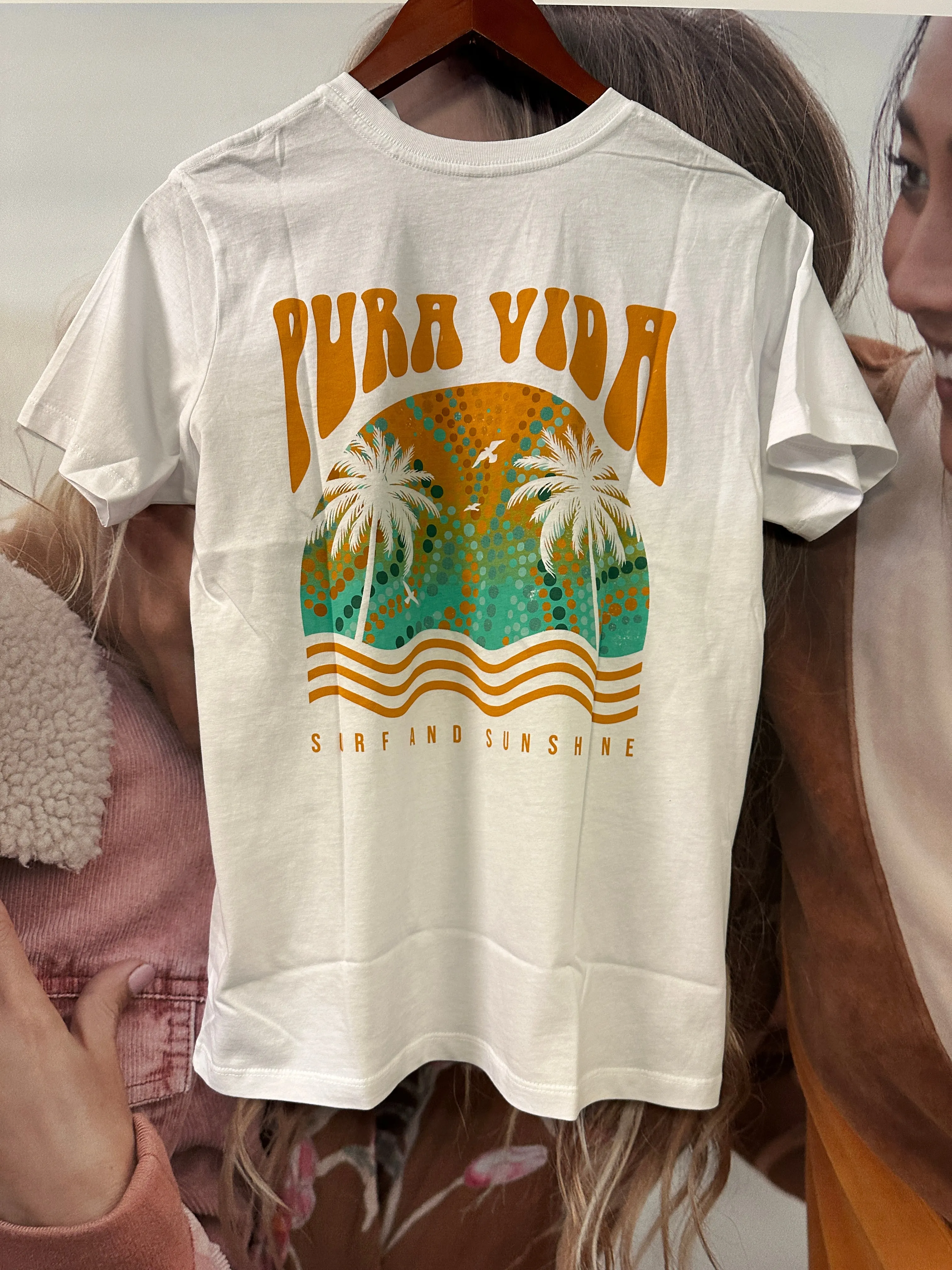 Pura Vida Womens Hippy Trippy SS Tee