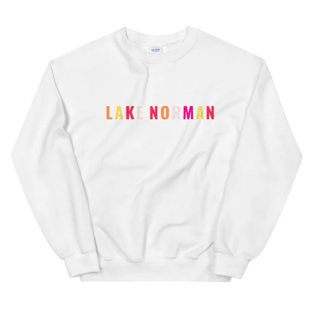 "Lake Norman- YELLOW" Unisex Sweatshirt