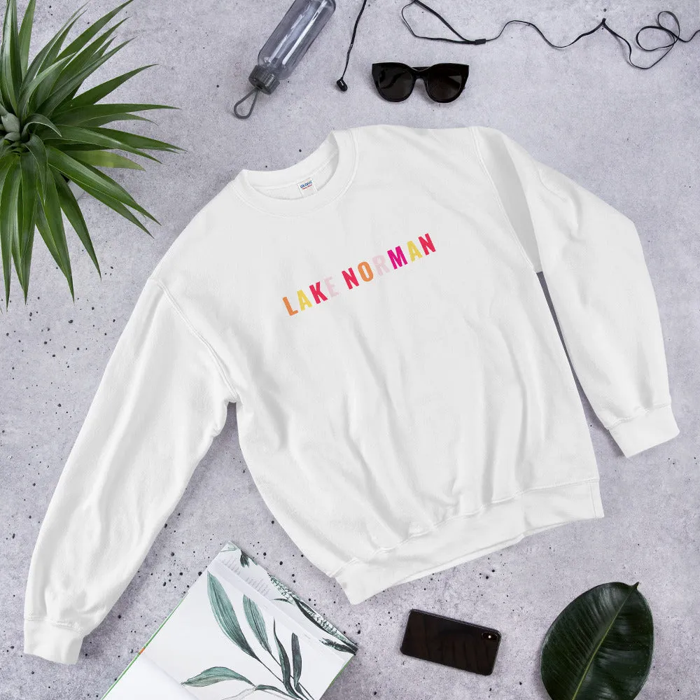 "Lake Norman- YELLOW" Unisex Sweatshirt