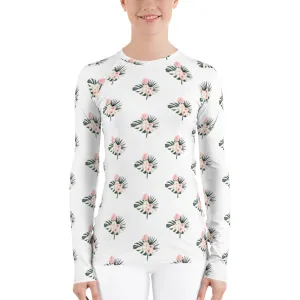 "Tropical" Women's Rash Guard