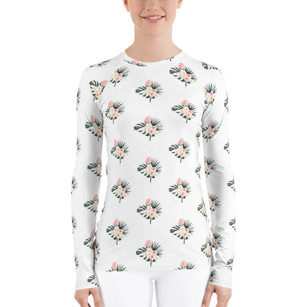 "Tropical" Women's Rash Guard