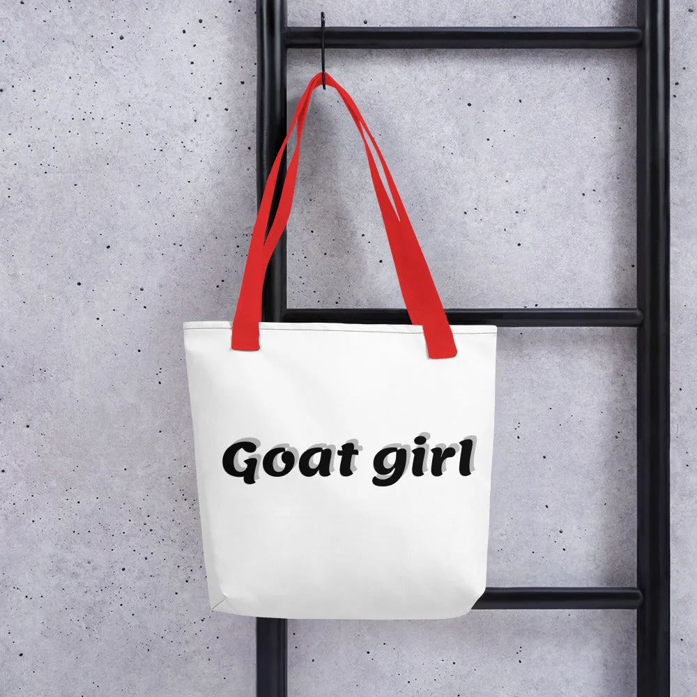 "You Goat Girl" Tote Bag – Fun, Stylish & Eco-Friendly