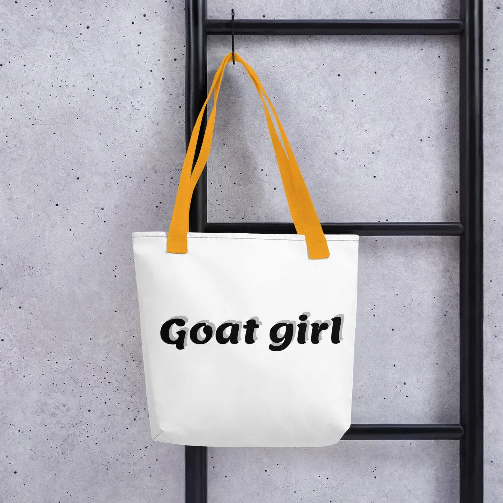 "You Goat Girl" Tote Bag – Fun, Stylish & Eco-Friendly