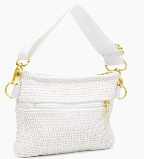 RAFFIA BUM BAG 9708
