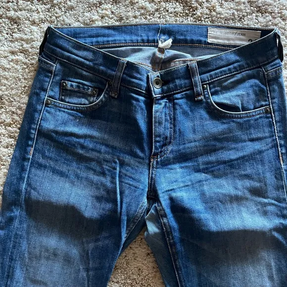 Rag &amp; Bone Dre Low Rise Slim Fit Jean Size 24 Stoke