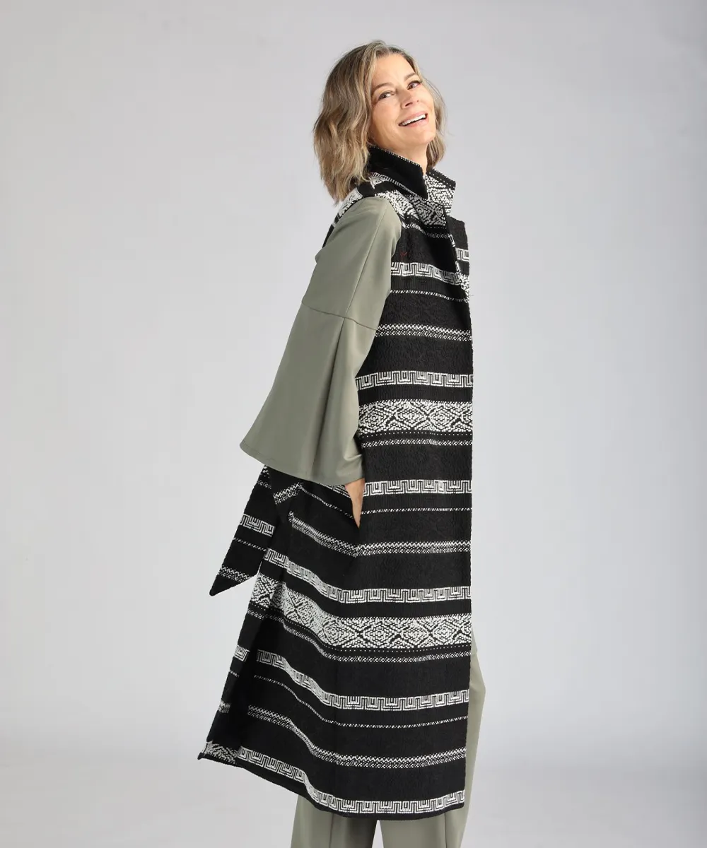 Rakina Striped Duster