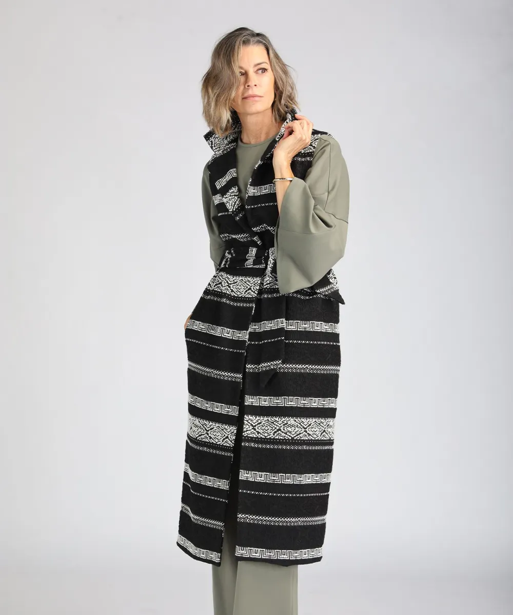 Rakina Striped Duster
