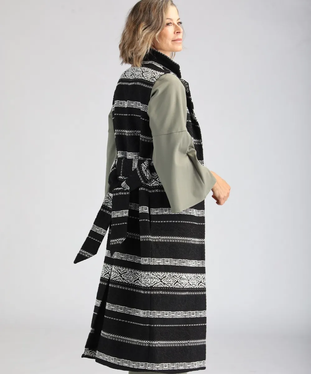 Rakina Striped Duster