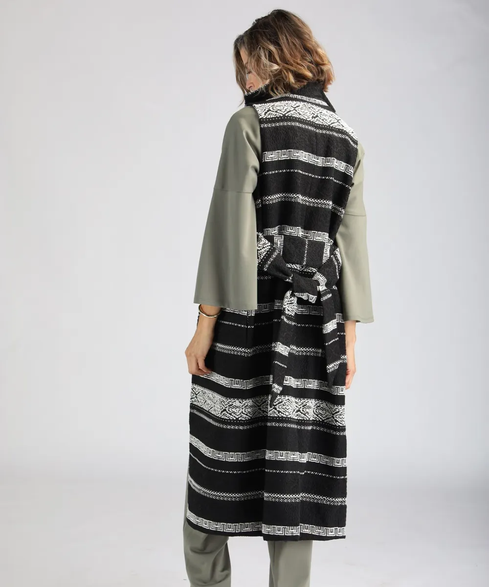 Rakina Striped Duster