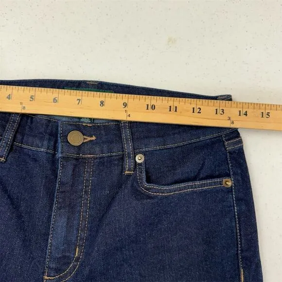 Ralph Lauren Women's Straight Jeans Size 4 Medium Wash Blue Denim Classic