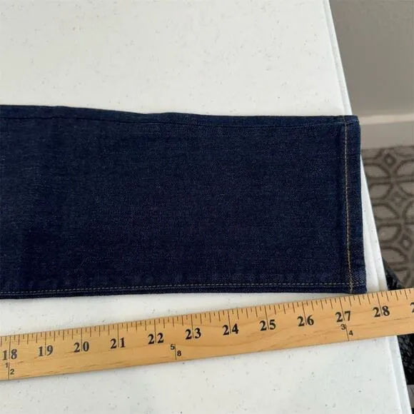 Ralph Lauren Women's Straight Jeans Size 4 Medium Wash Blue Denim Classic