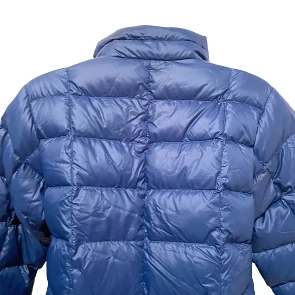 REI Co-Op Women’s Women's Puffer 650 Fill Down Jacket size Small Blue Warm!