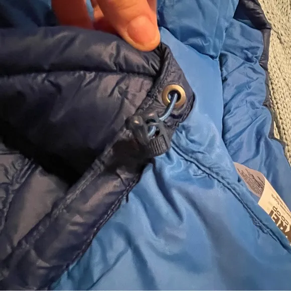 REI Co-Op Women’s Women's Puffer 650 Fill Down Jacket size Small Blue Warm!