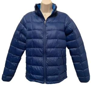 REI Co-Op Women’s Women's Puffer 650 Fill Down Jacket size Small Blue Warm!