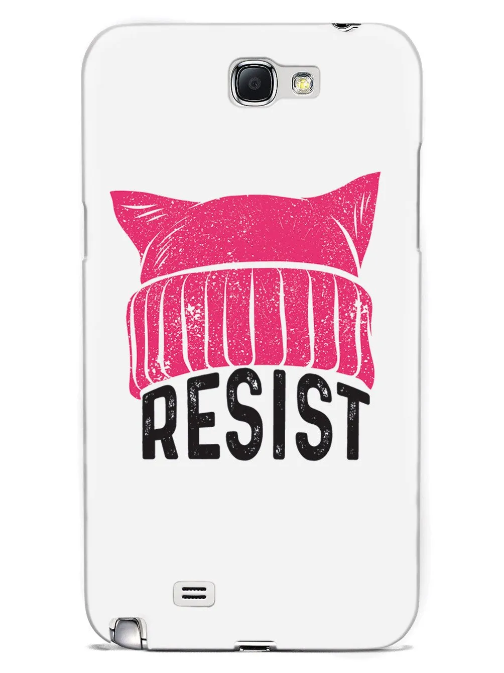 RESIST - Pussy Hat - White Case