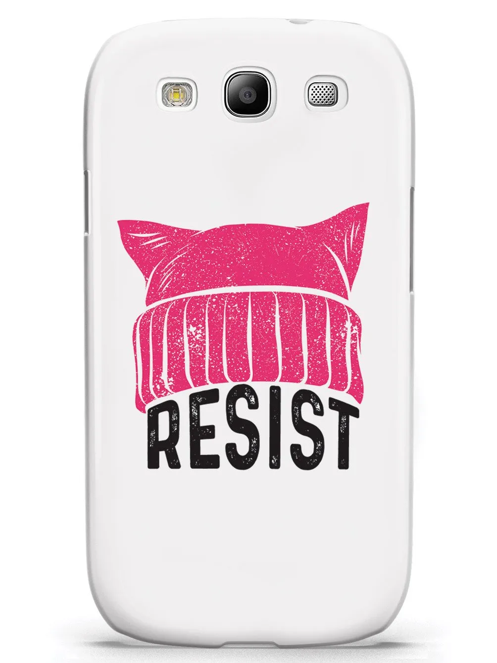 RESIST - Pussy Hat - White Case