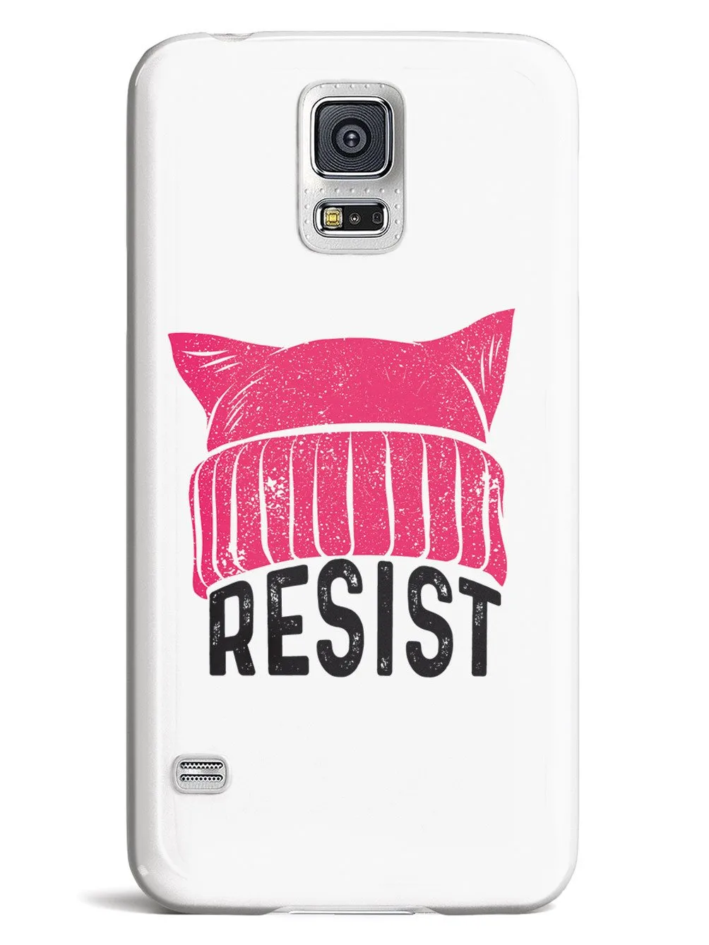 RESIST - Pussy Hat - White Case