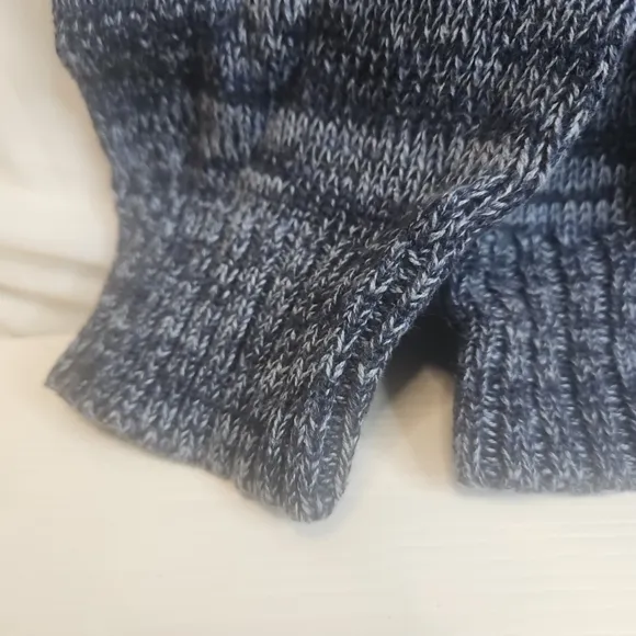 Retrofit Brand MFG Women's Knitting Hooded sweather Soft And Warm Gray/Blue XXL