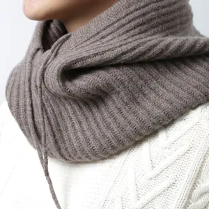 Ribbed Wool Snood