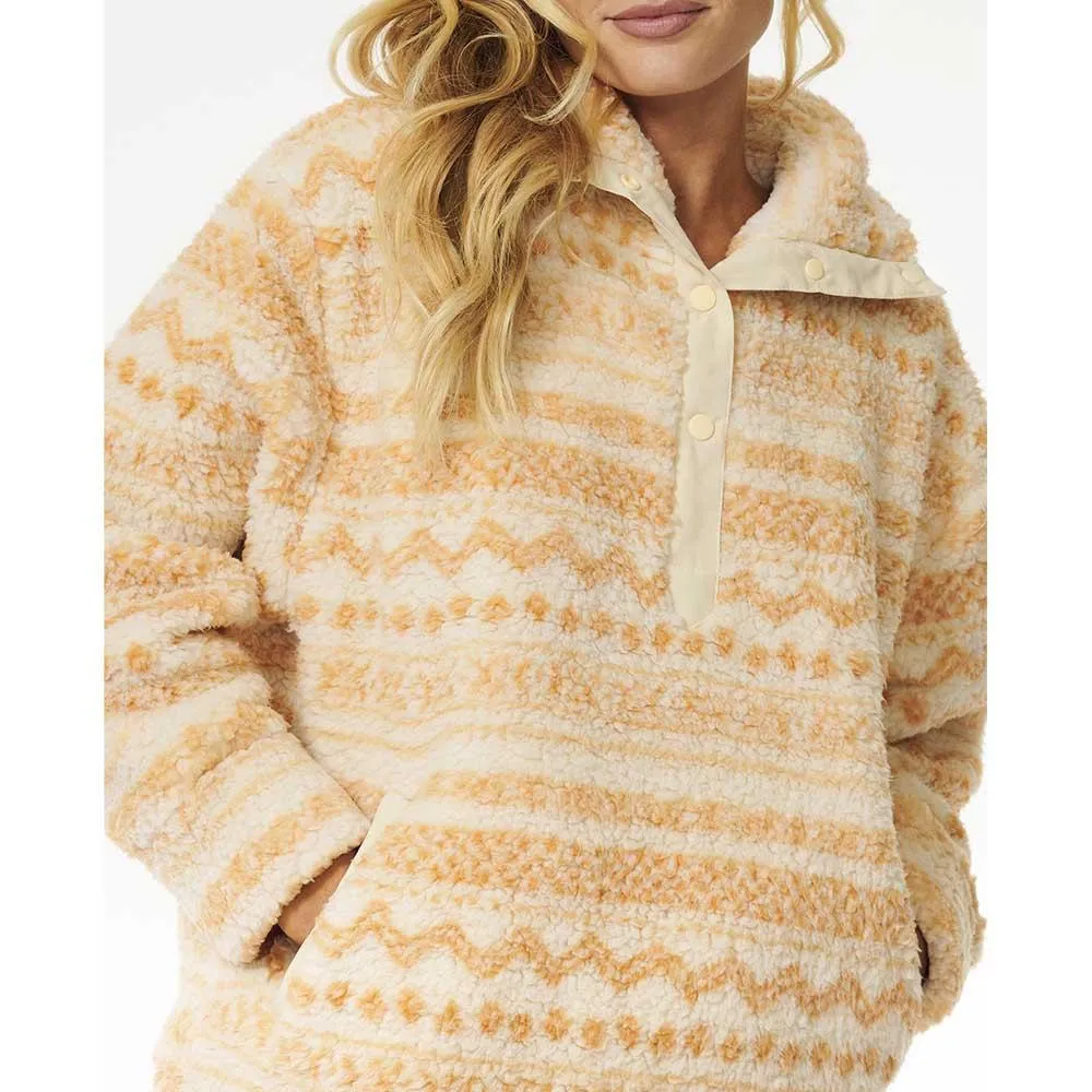 Rip Curl La Isla Ladies Polar Fleece Off White
