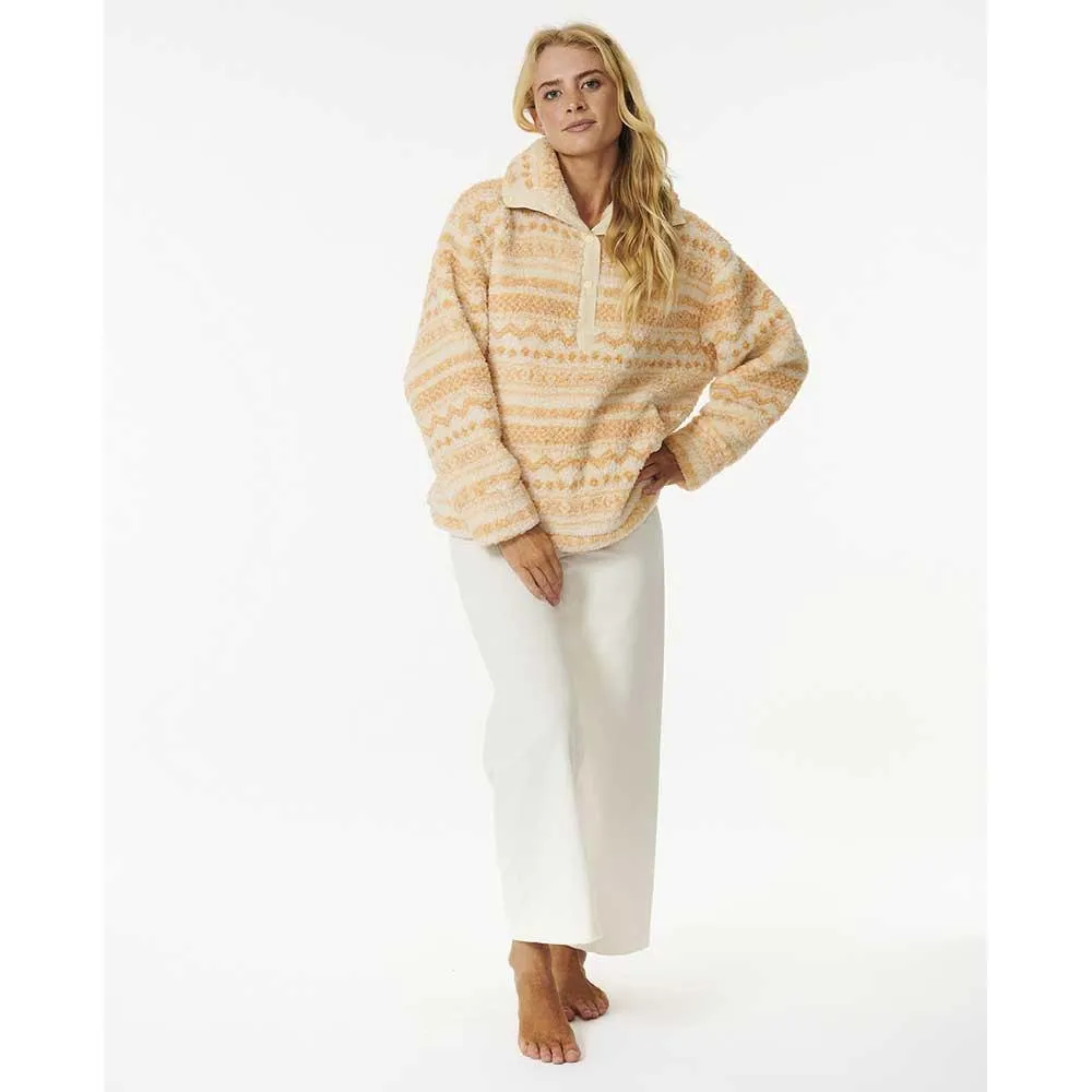 Rip Curl La Isla Ladies Polar Fleece Off White