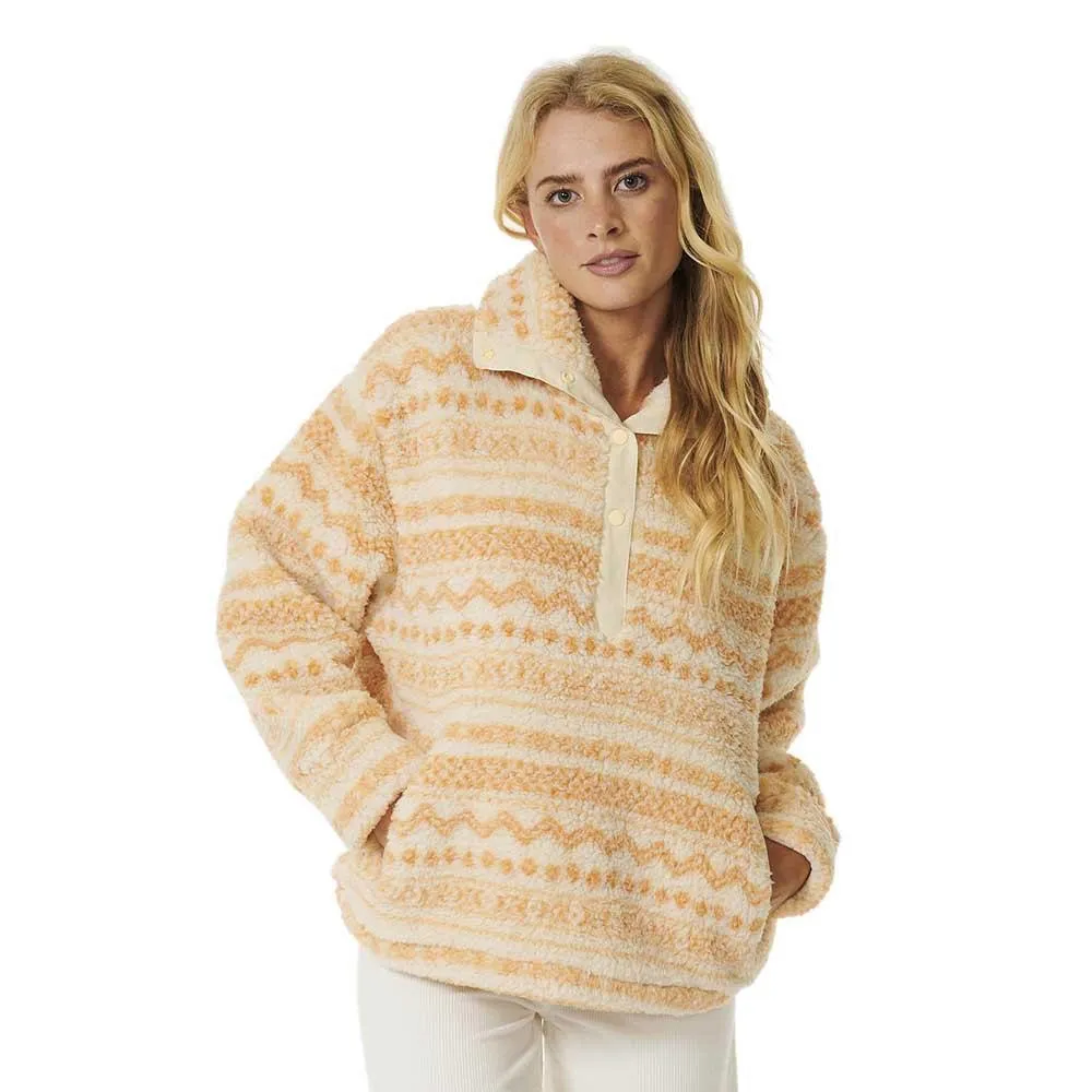 Rip Curl La Isla Ladies Polar Fleece Off White