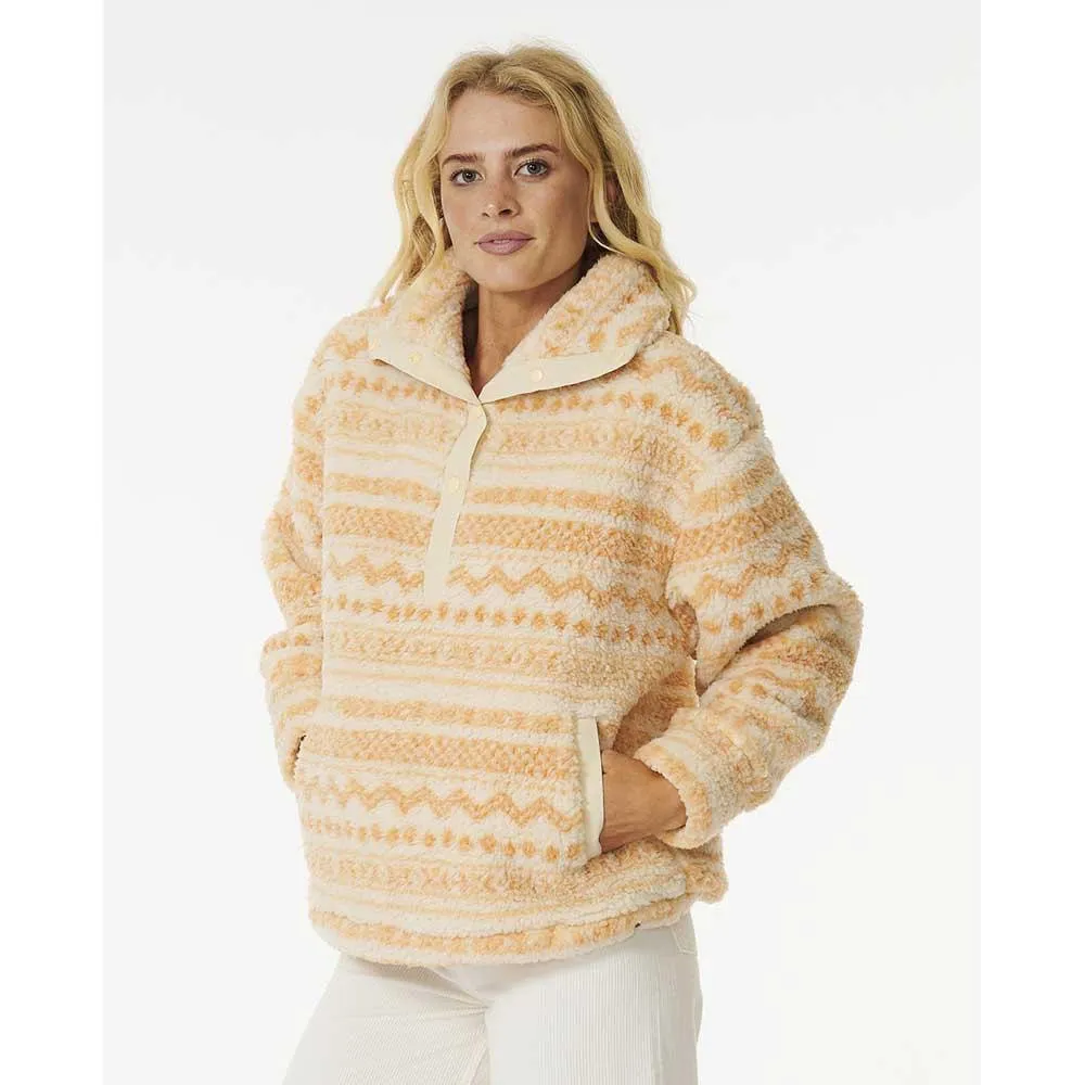 Rip Curl La Isla Ladies Polar Fleece Off White