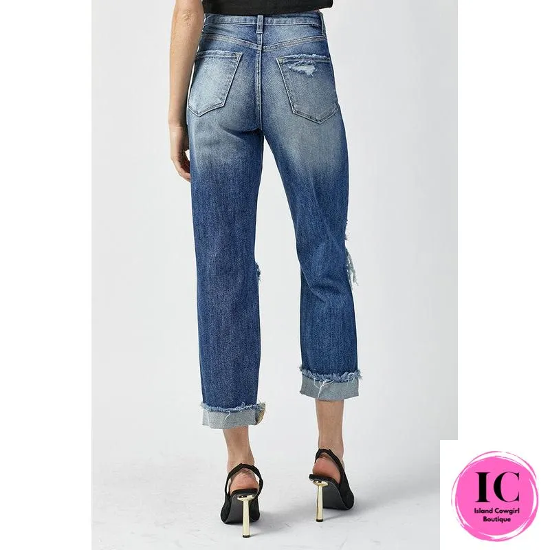 Risen: Proof Of Sass Distressed Jeans