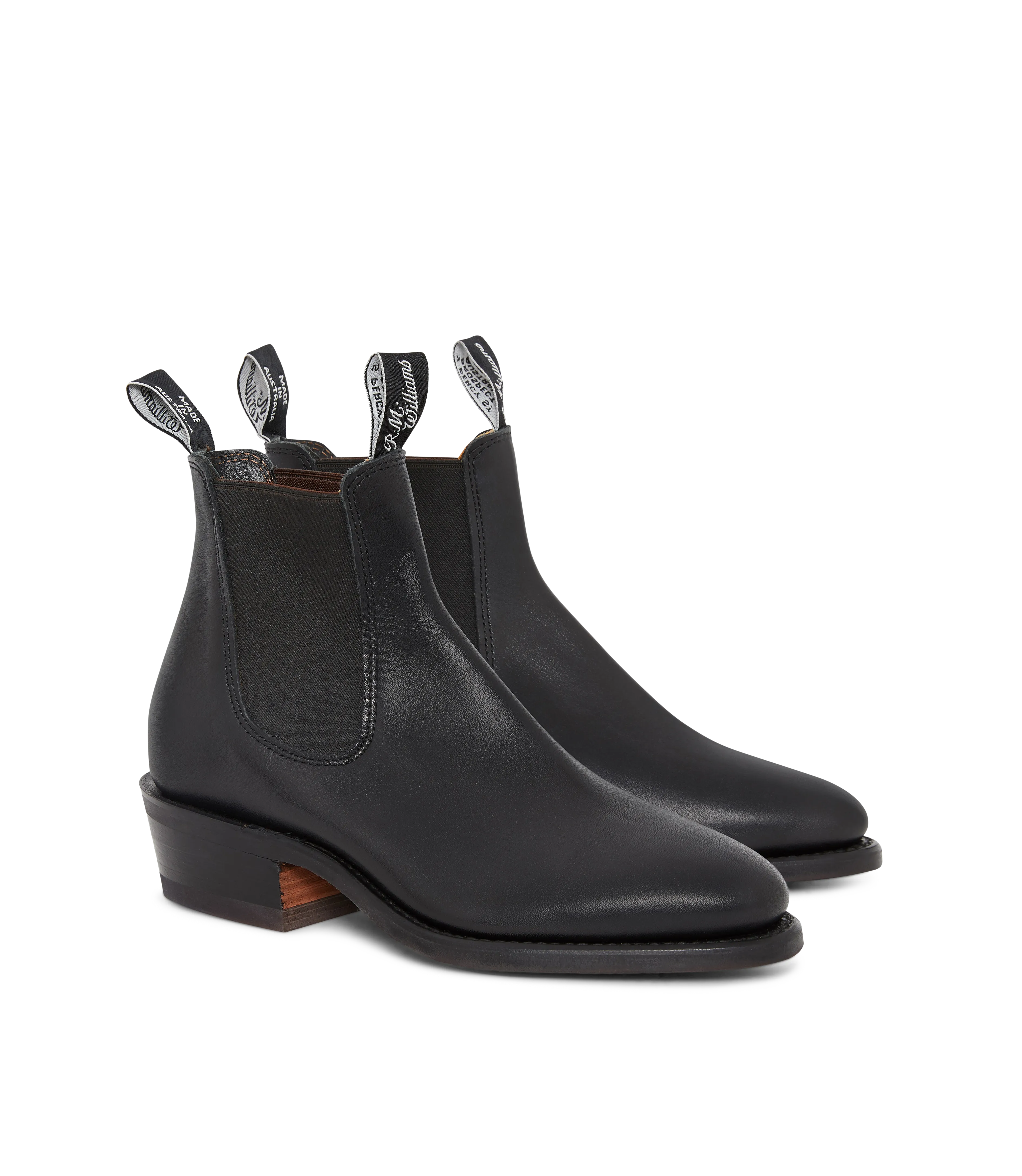 R.M. Williams Comfort Lady Yearling Boot - D Fit - Black