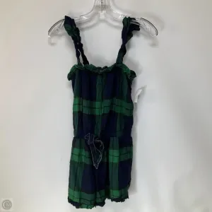 Romper By Aerie In Plaid Pattern, Size: Xs