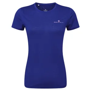 Ronhill Tech Short Sleeve Tee (Womens) - Dark Cobalt/Ultraviolet