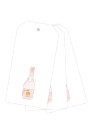 Rosé Watercolor Gift Tags