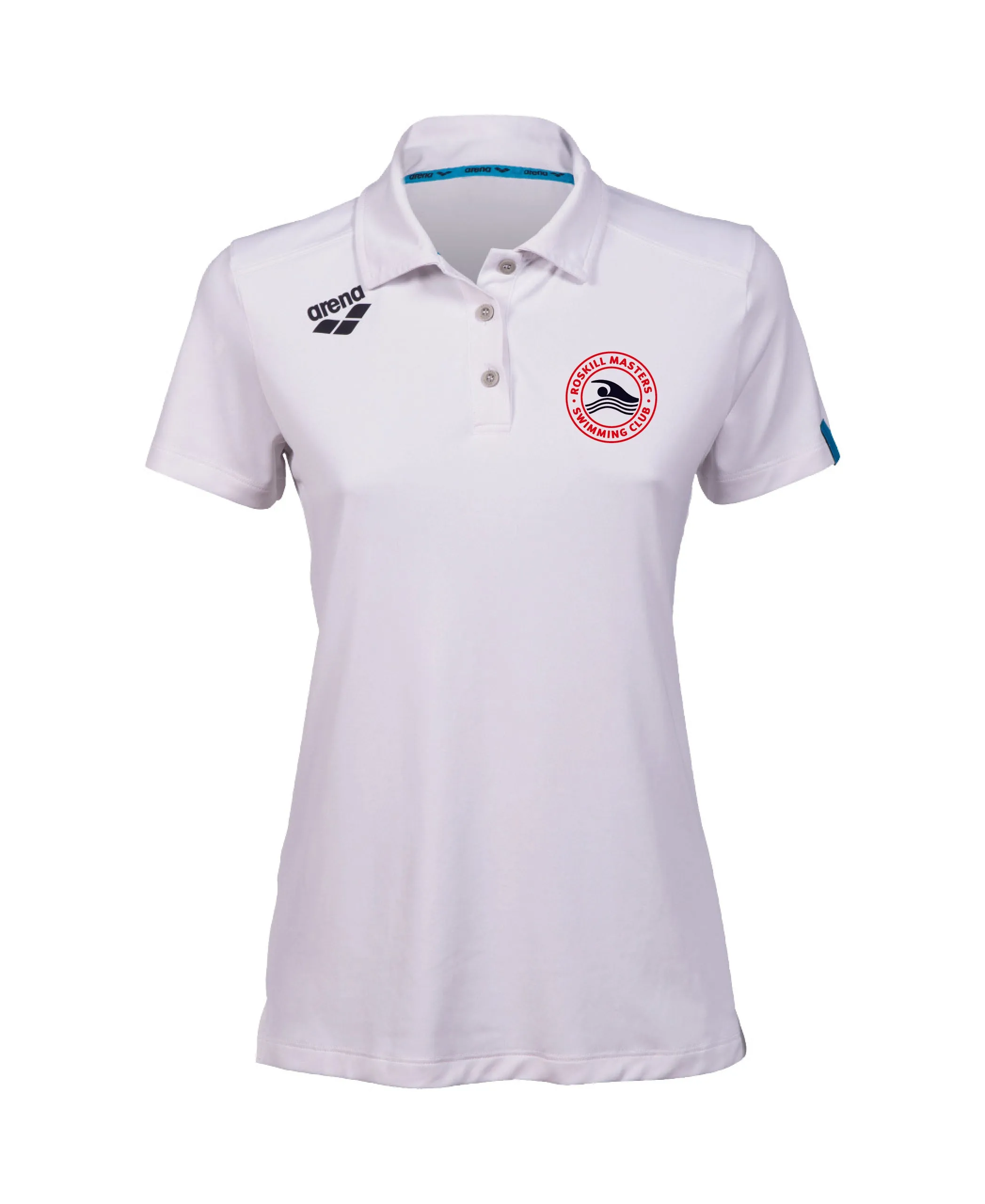 Roskill Masters Women's Solid Polo - White