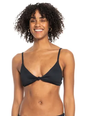 Roxy W Love The Surf Knot Bikini Top