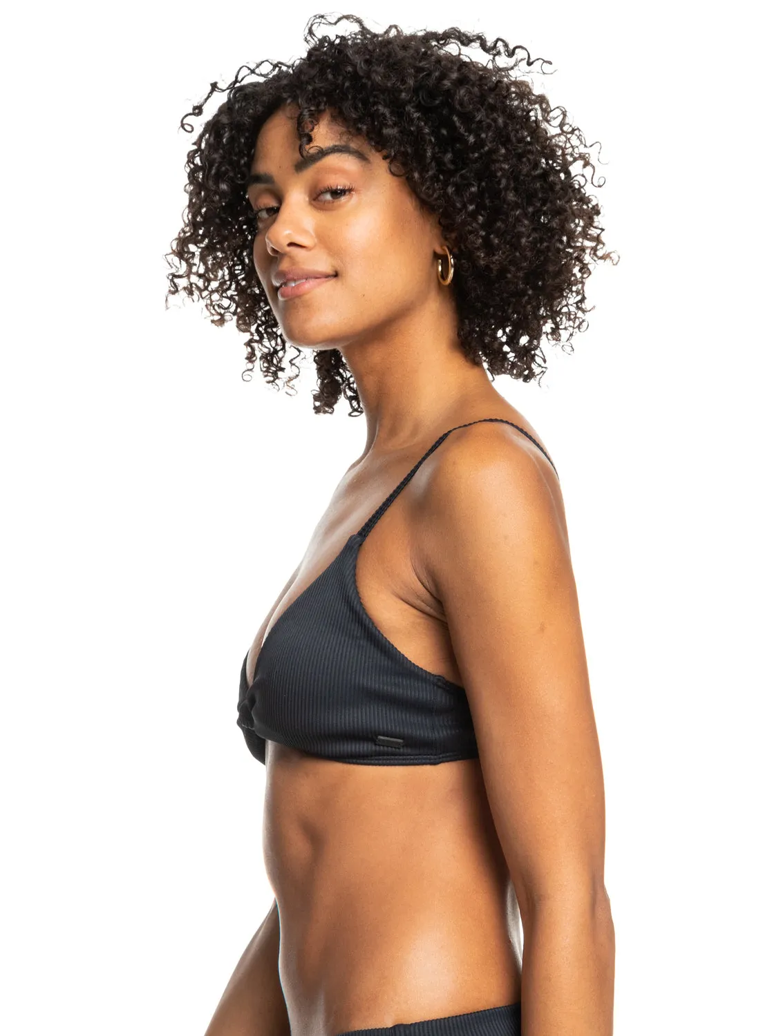 Roxy W Love The Surf Knot Bikini Top