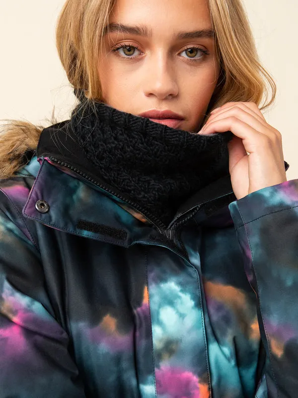 Roxy Womens Blizzard Neck Warmer - True Black