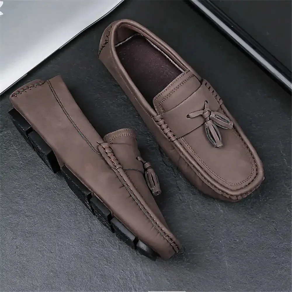 Runner Schnürsenkellose Khaki Herren Retro-Sneaker